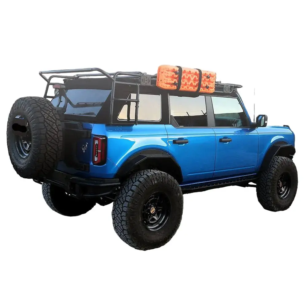 Smittybilt Src Roof Rack For 2021-2026 Ford Bronco 4-Door – Textured Black 1
