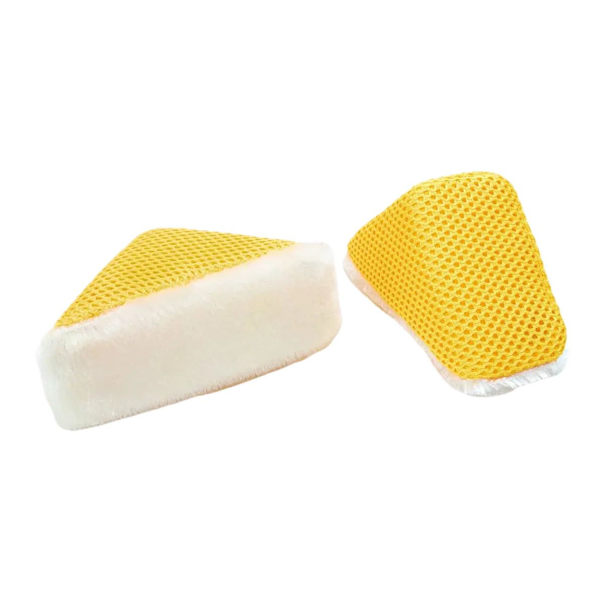 [Scrub Ninja] Wedge Scrubber - For Leather, Vinyl And Plastic -(5 In. X 2.5 In. X 2 In.)- 2 Pack 1