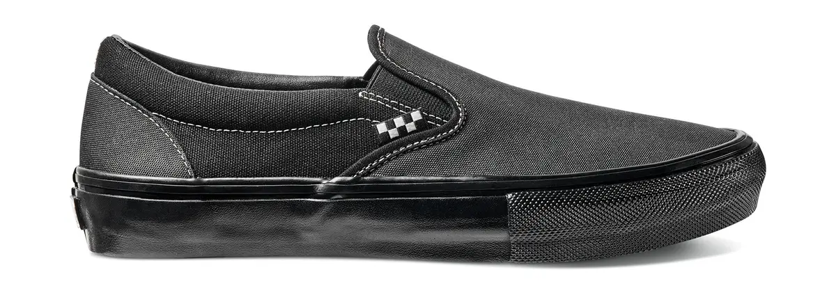 Vans Skate Slip-On Shoe - Black/Black 1