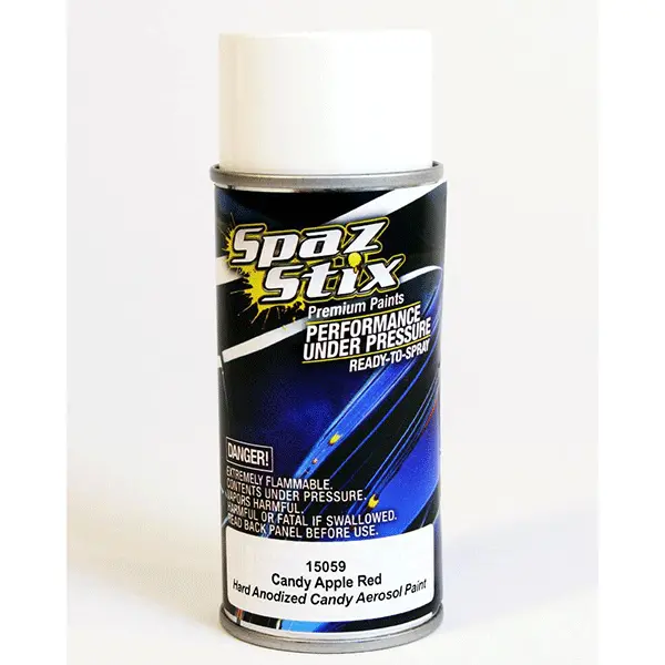 Spaz Stix "Candy Apple Red" Spray Paint (3.5Oz) 1
