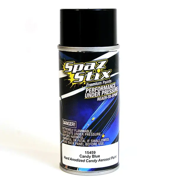 Spaz Stix "Candy Blue" Spray Paint (3.5Oz) 1