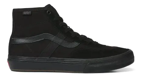 Vans Crockett High Shoe - Black/Black 1