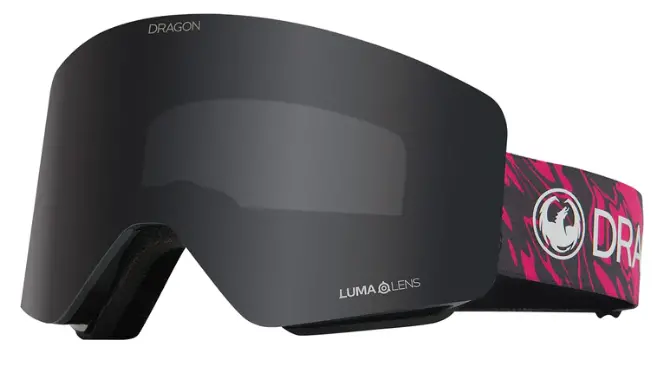 Dragon R1 Otg Goggles - Watermelon/Lumalens Dark Smoke & Light Rose 1