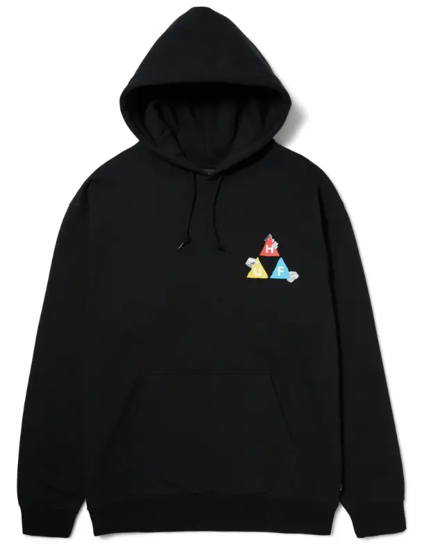 Huf Rituals Hooded Sweater - Black 1