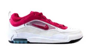 Nike Sb Air Max Ishod Shoe - White/Varsity Red/Summit White 1