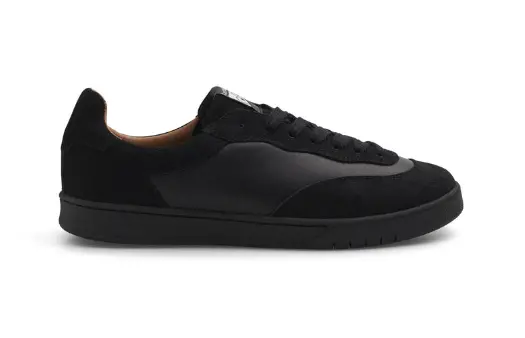 Last Resort Cm001 Suede/Leather Lo Shoe - Black/Black 1