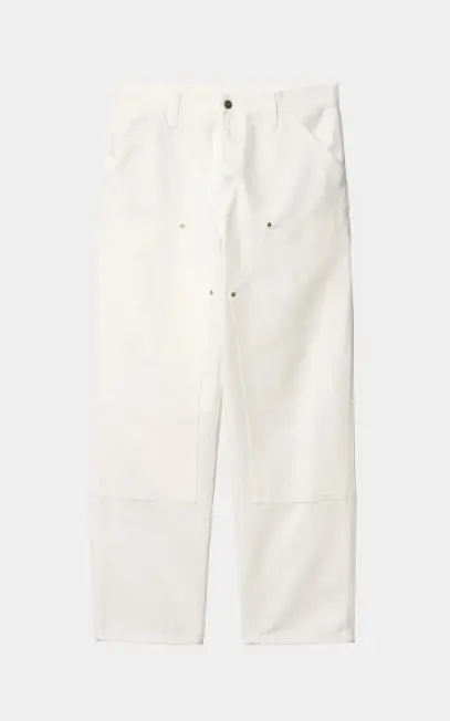 Carhartt Wip Double Knee Pant - Wax Rinsed 1