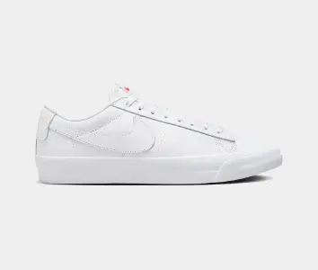 Nike Sb Zoom Blazer Low Pro Gt Iso Shoe - White/White/White 1