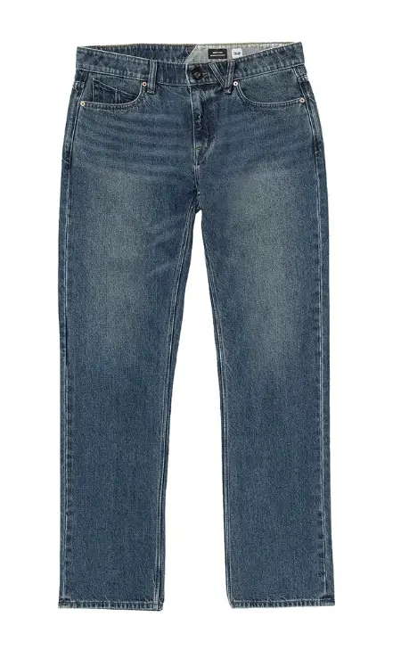 Volcom Solver Denim Pant - Classic Blue 1