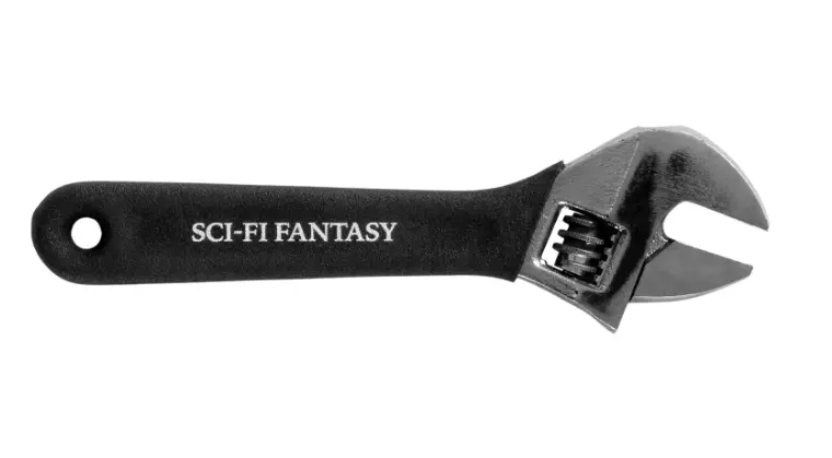 Sci-Fi Fantasy Adjustable Wrench - Black 1