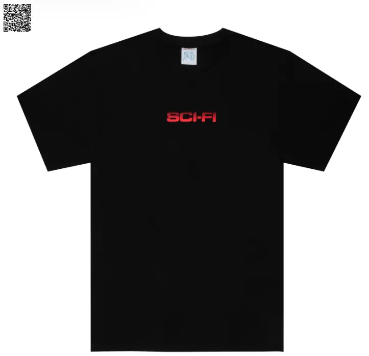 Sci-Fi Fantasy Slide T-Shirt - Black 1