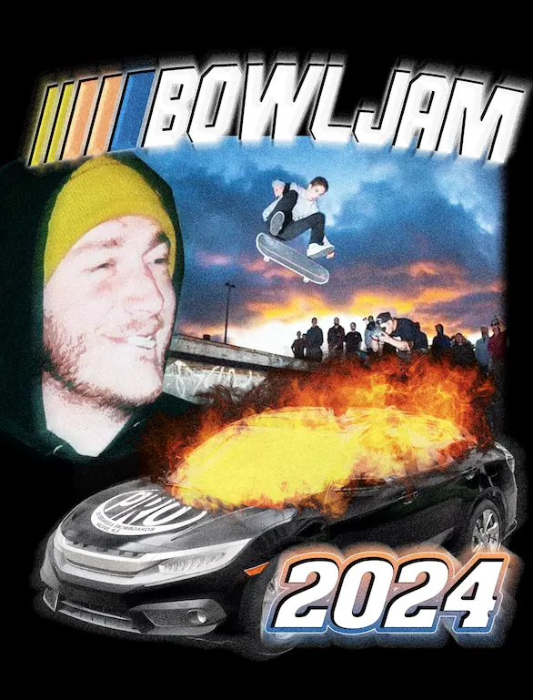 Pro Skates Bowl Jam 2024 T-Shirt - Black 1