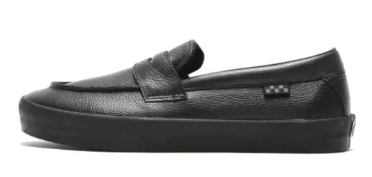 Vans Skate Loafer Shoe - Black/Black 1