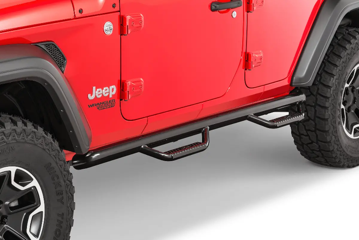 Smittybilt Nerf Step Side Bars For 2018-2025 Jeep Wrangler Jl - Recon Recovery 1