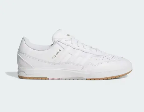 Adidas Tyshawn Ii Shoe -  Cloud White/Cloud White/Gum 1