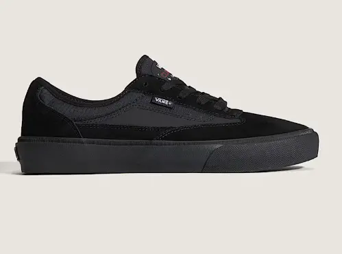 Vans Skate Curren Caples Shoe - Black/Black 1