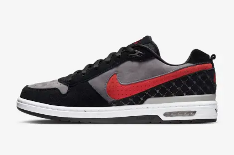 Nike Sb Paul Rodriguez Zoom Air Low Shoe - Black/Varsity Red/Flint Grey 1