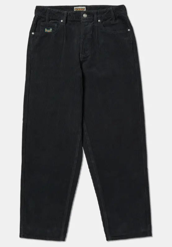 Huf Cromer Corduroy Pant - Black 1