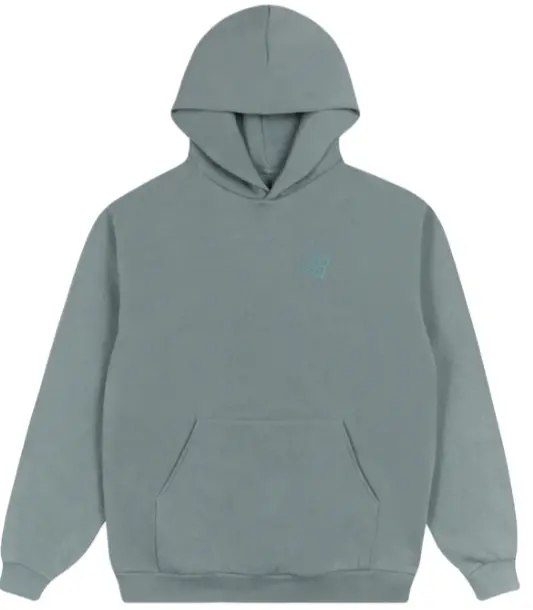 Bronze 56K Puff Print Hooded Sweater - Blue 1
