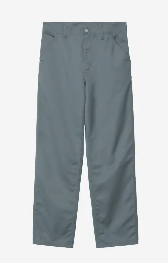 Carhartt Wip Simple Pant - Cozy Blue Rinsed 1