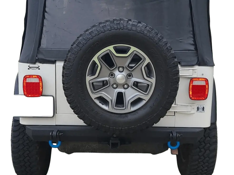 Smittybilt Src Classic High Clearance Rear Bumper For 1988-2003 Jeep Wrangler Yj Tj Lj 1