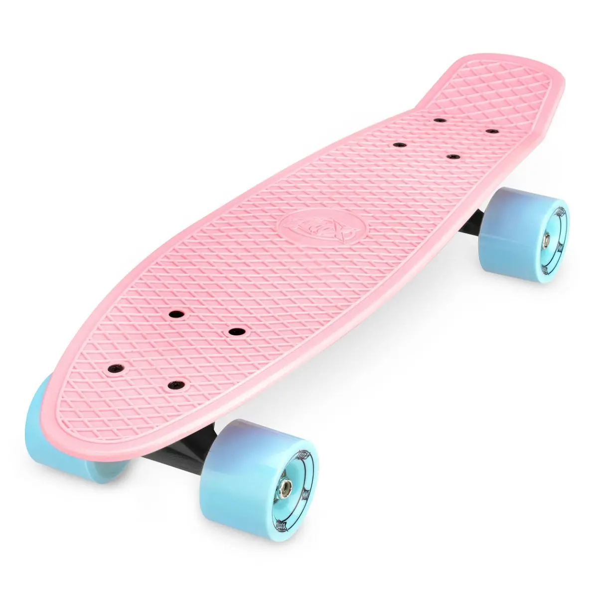 22" Pp Cruiser Skateboard - Pastel Pink 1