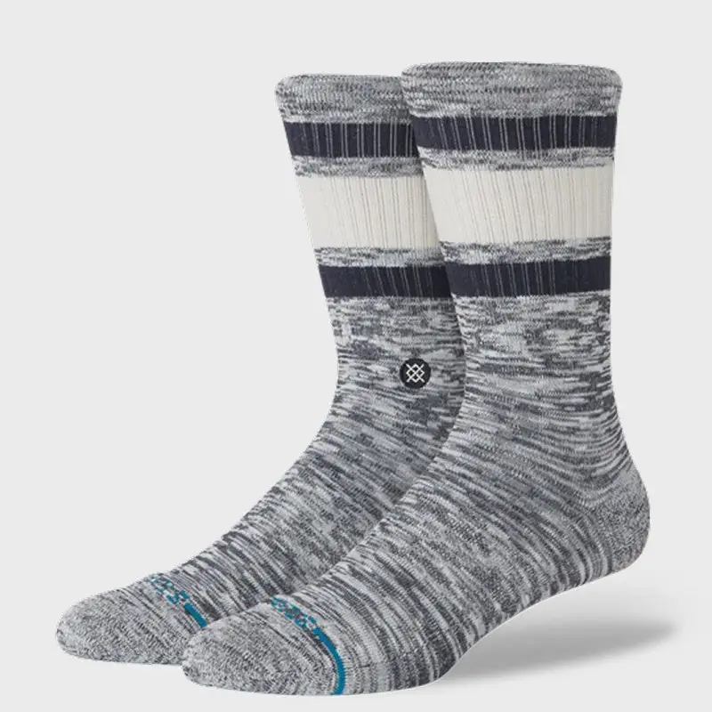 Stance Slub Boyd Crew Sock - Blue 1