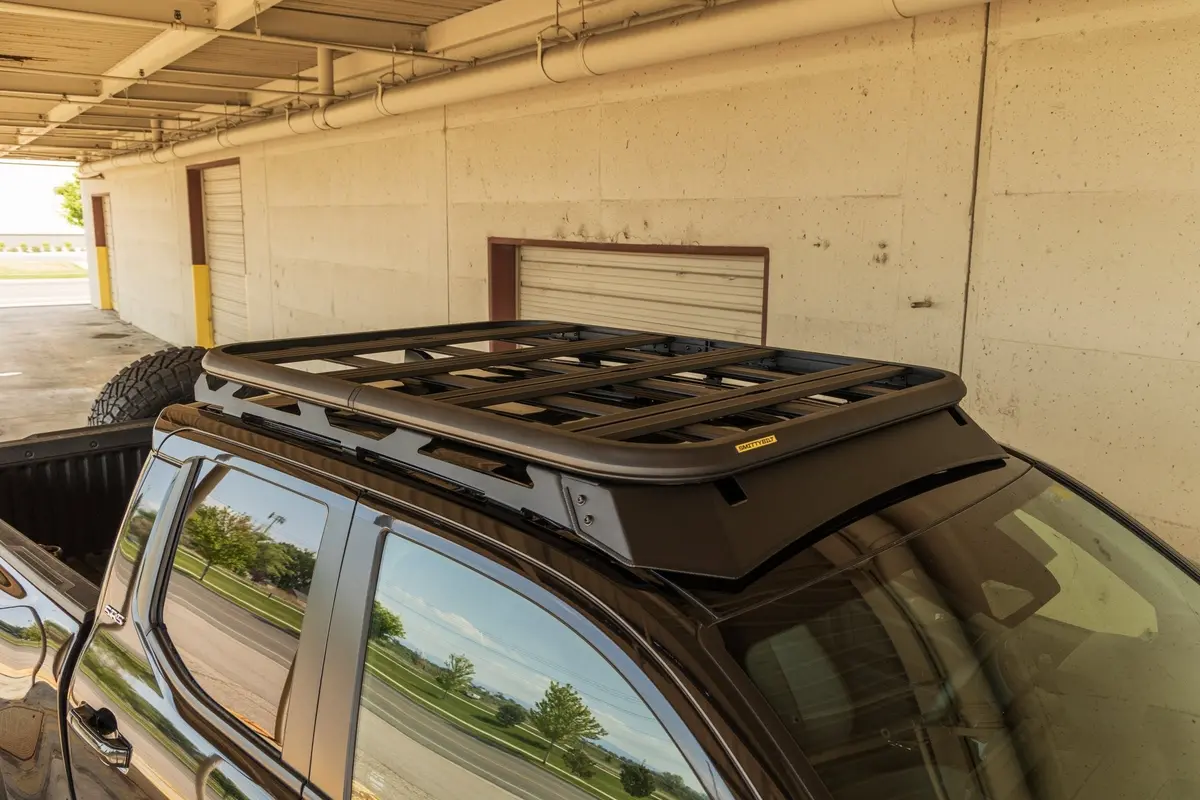 Smittybilt Defender Series Flatform Roof Rack Kit For 2024-2026 Toyota Tacoma 1