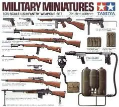 1:35 Us Infantry Weapons Set 1
