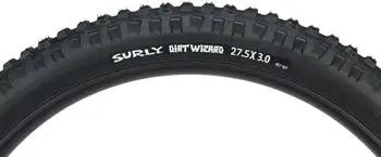 Surly Dirt Wizard Tire - 27.5 X 3.0, Tubeless, Folding, Black, 60Tpi 1