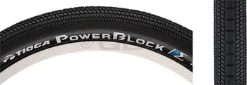Tioga Powerblock Tire - 20 X 1.75, Clincher, Wire, Black, 60Tpi 1