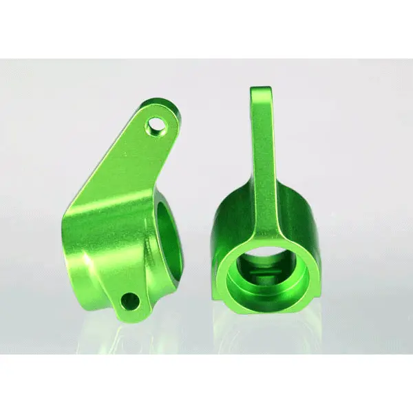 Traxxas Aluminum Steering Blocks W/Ball Bearings (Green) (2) 1