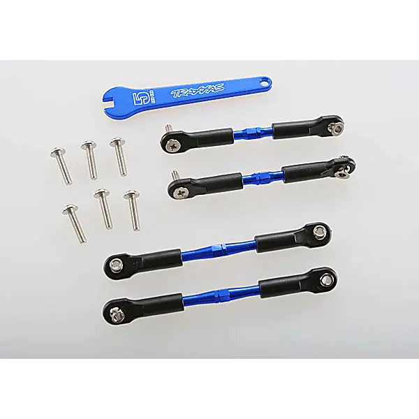 Traxxas Aluminum Turnbuckle Camber Link Set (Blue) (4) 1
