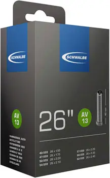 Schwalbe Standard Tube - 26 X 1.5 - 2.5, 40Mm Schrader Valve 1