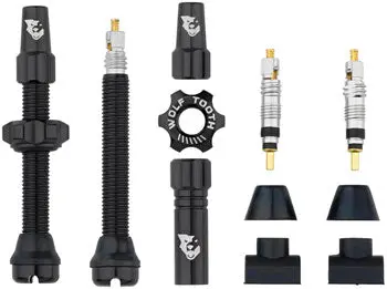 Wolf Tooth Tubeless Valve Stem Kit - 44 Mm, Black 1