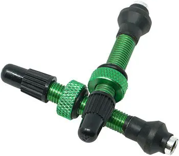 Industry Nine Tubeless Valves - 40Mm, Green, Pair 1