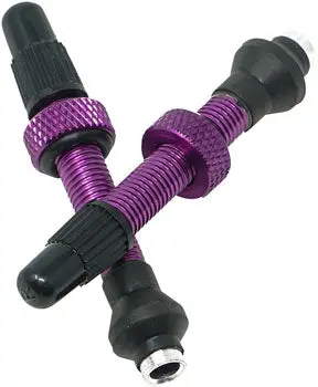 Industry Nine Tubeless Valves - 40Mm, Purple, Pair 1
