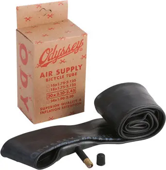 Odyssey Air Supply Tube - 20 X 2.1 - 2.45, Schrader Valve 1