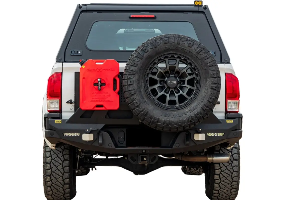 Smittybilt Modular High Clearance Rear Bumper & Led Lights For 2016-2023 Toyota Tacoma 1