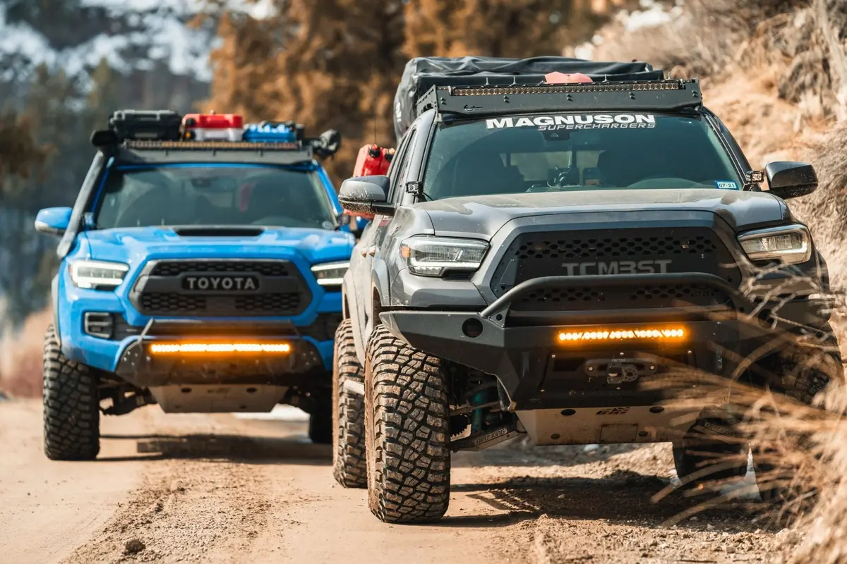 Cbi Offroad Baja Full Width Front Bumper For 2016-2023 Toyota Tacoma 3