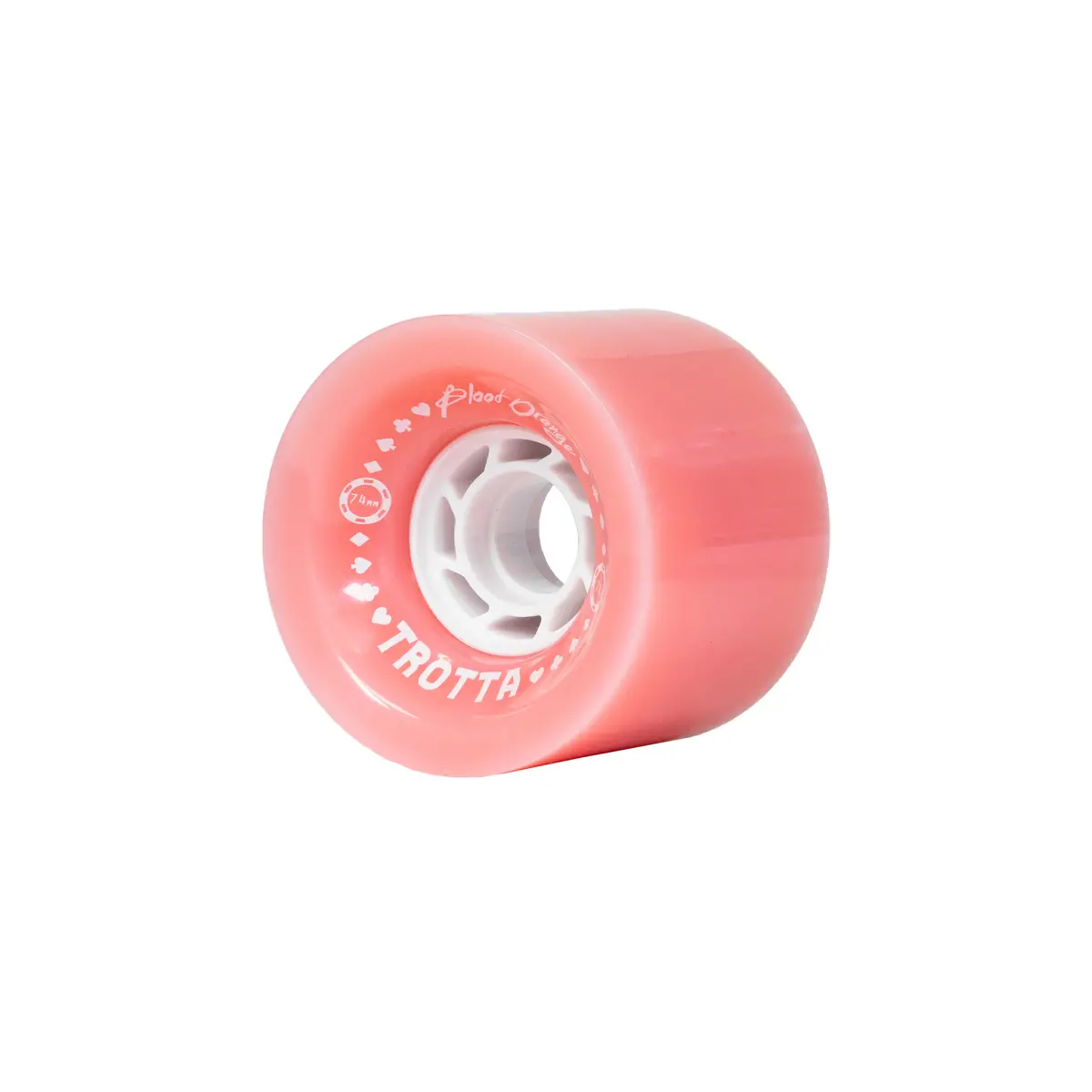 Blood Orange Trotta Pro Series 74Mm 78A Longboard Wheels 1