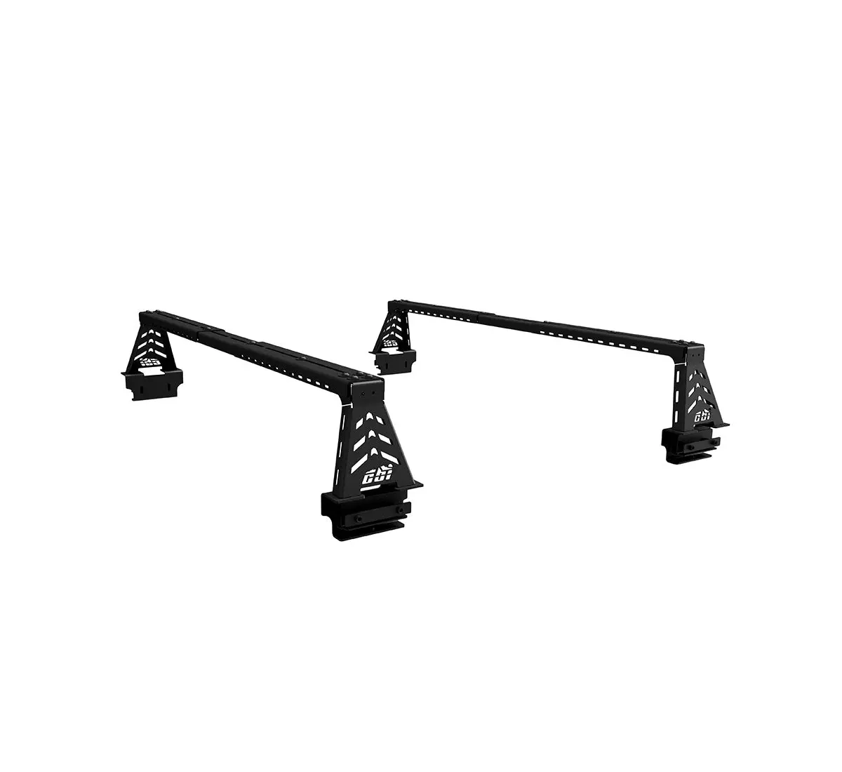 Prinsu Overland Bed Cross Bars Universal Fit (No Drill) 1