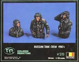 1:35 Russian Tank Crew 1980'S 1