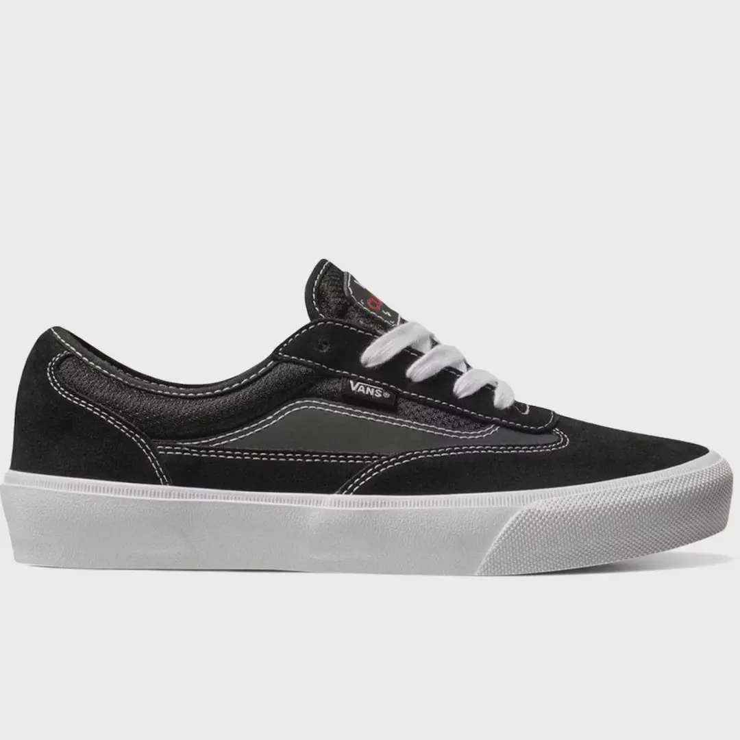 Vans Skate Curren Caples Shoe - Black/White/Gum 1