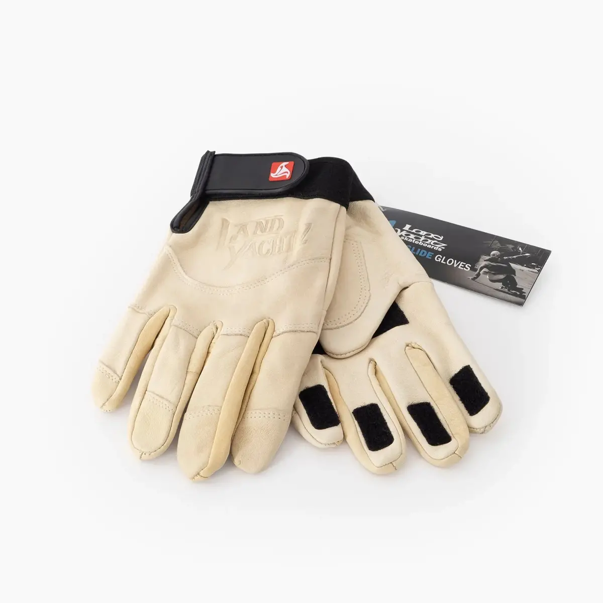 Landyachtz Og Leather Slide Gloves - Velcro Fingertip 3