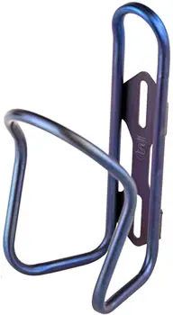 Silca Anodized Titanium Bottle Cage - Royal Purple 1
