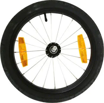 Burley Replacement Wheel: 16", Alloy, Push Button Axle 1