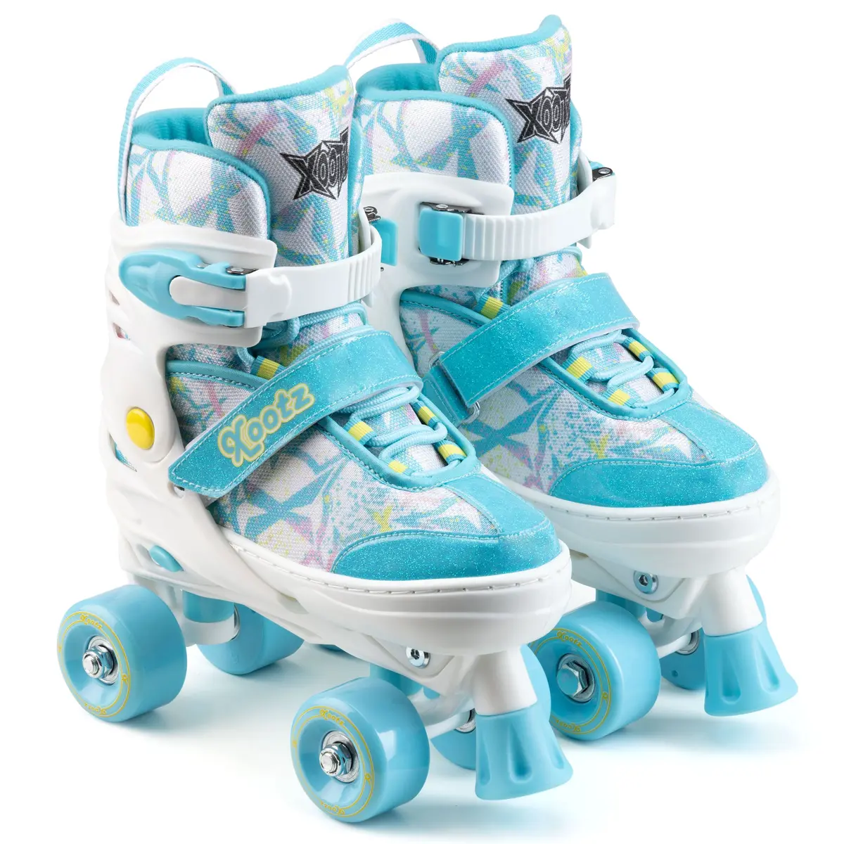 Semi Soft Bubblegum Skates - Aqua 1