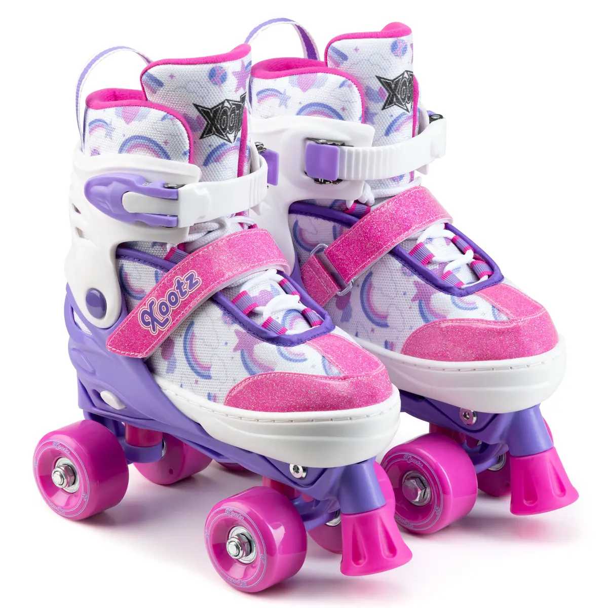 Semi Soft Stardust Skates - Pink 1