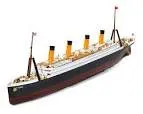 1:1000 R.M.S. Titanic (Pre-Decorated Snap Kit) 1